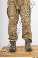 Soldier in American Army Military Uniform 0082